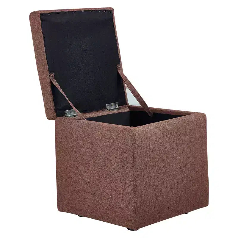 MAYEERTY Multi-Functional Storage Ottoman, Cushioned, Home Use