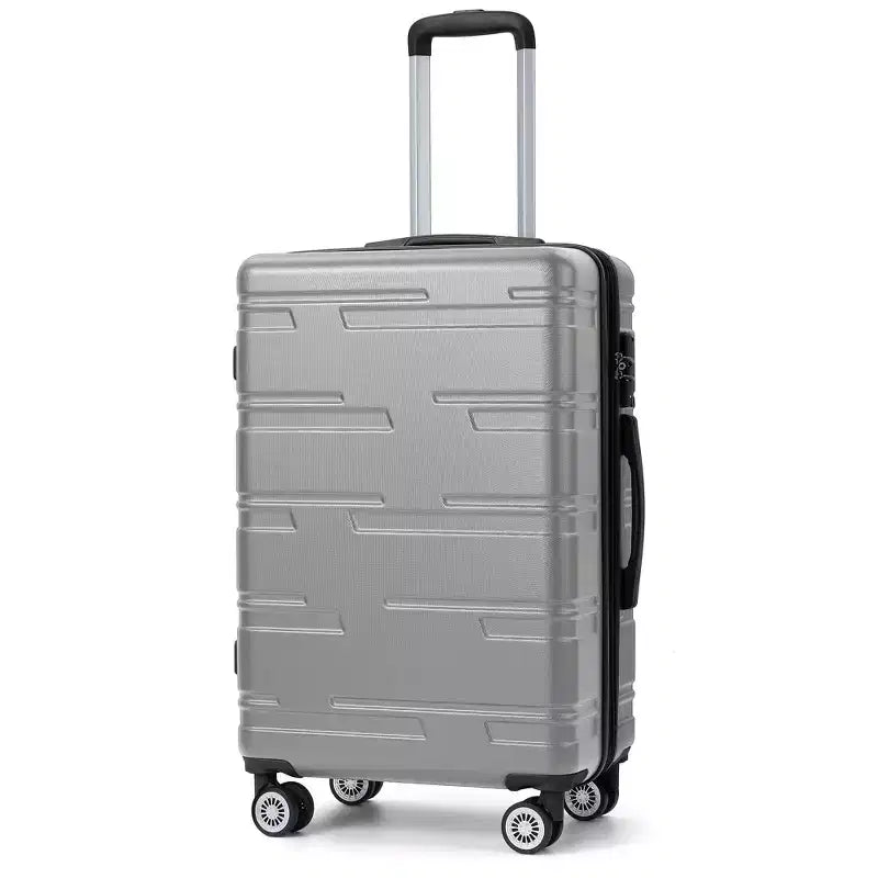 24 inch Expandable Hard Shell Carry On Luggage with Spinner Wheels, Hardside Carry On Suitcase with Tsa Lock, Lightweight Hardshell Suitcase