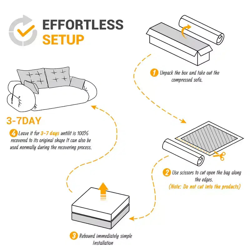 MAYEERTY 78.7 Multifunctional Foldable Sofa Bed, 3-in-1 Teddy Fabric Foam Filled Sleepder Sofa Bed Black