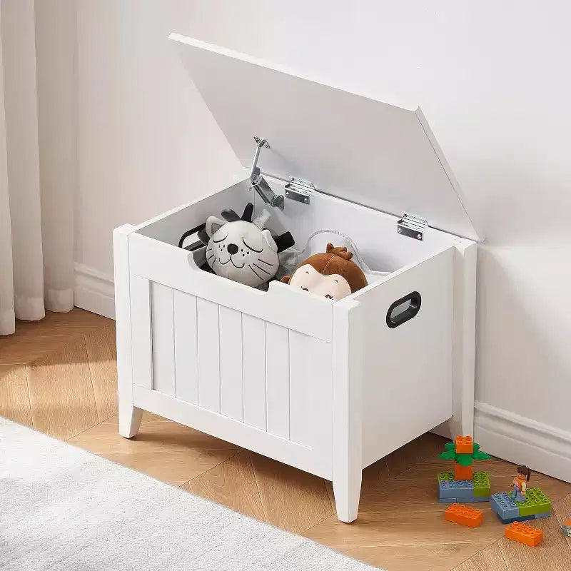 39.4 Storage Benches Entryway Bench with Cushion, 2 Safety Hinges, Storage Trunk, Shoe Bench Storage Chest for Entryway, Living Room, Bedroom