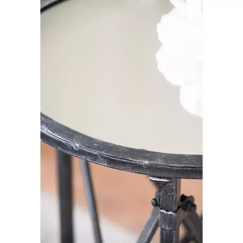 Table d'appoint ronde D17x26,5