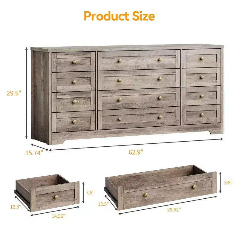 Commode, Commode en bois de 160 cm de large, Meuble TV moderne pour téléviseur de 65 pouces, Chambre à coucher, Salon, Entrée