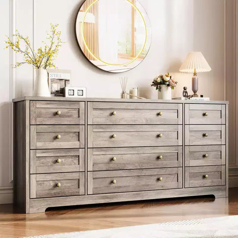 Commode, Commode en bois de 160 cm de large, Meuble TV moderne pour téléviseur de 65 pouces, Chambre à coucher, Salon, Entrée