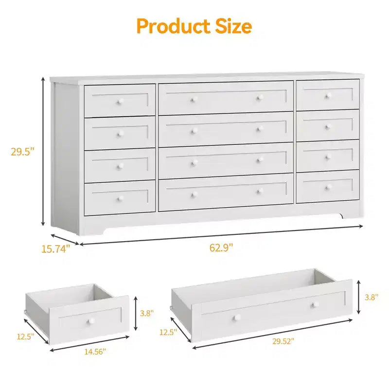 Commode, Commode en bois de 160 cm de large, Meuble TV moderne pour téléviseur de 65 pouces, Chambre à coucher, Salon, Entrée