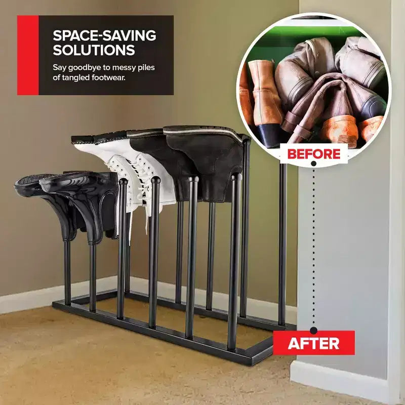 Stock Your Home Boot Organizer Rack