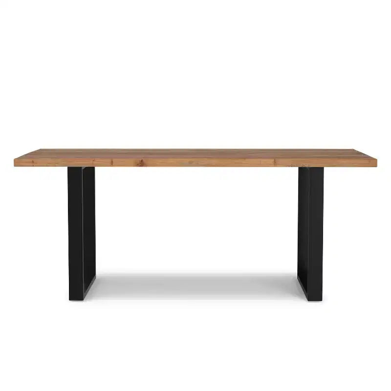 Amity 72 inch x 36 inch Rectangle Modern Industrial Dining Table