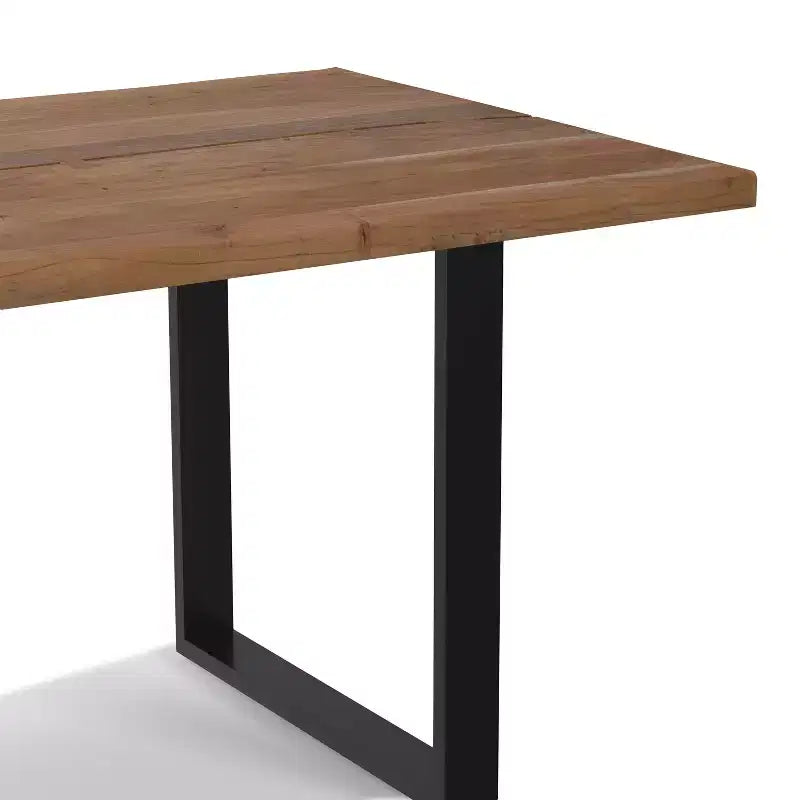 Amity 72 inch x 36 inch Rectangle Modern Industrial Dining Table