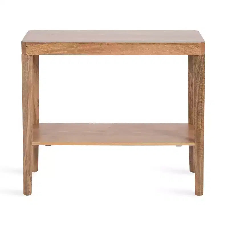 Kate and Laurel Talcott Wood Console Table, 36x14x33, Natural
