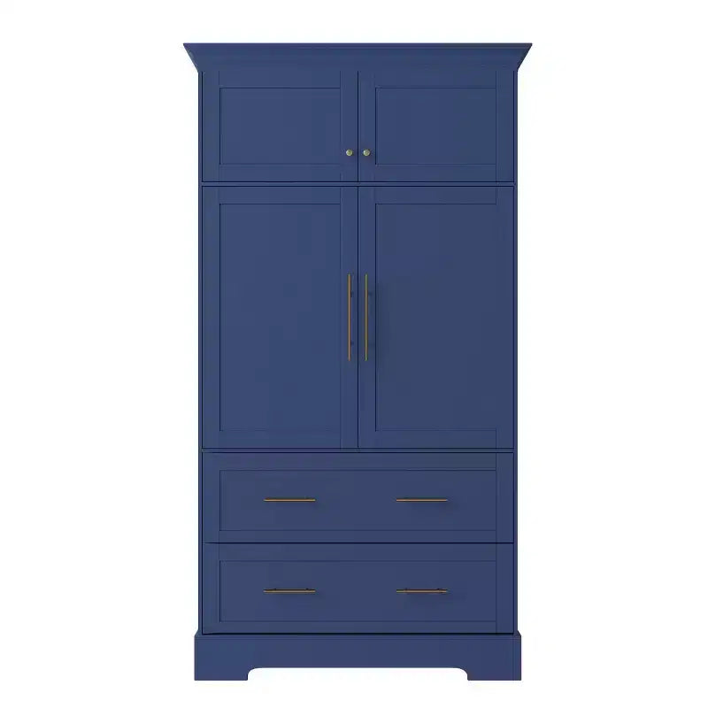 72 Farmhouse Kitchen Pantry Cabinet, Freestanding Dining Storage Cabinet with Drawers, Pull-Out Trays, and Cake Pan Storage-Panipeachy