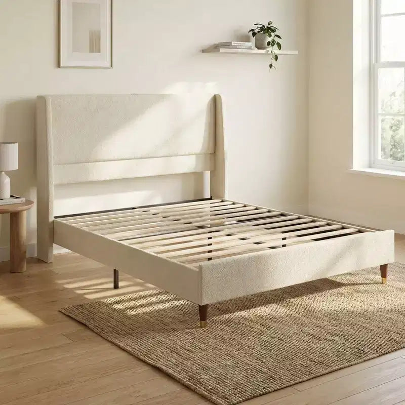 Ora Maison Modern Upholstered Storage Bed