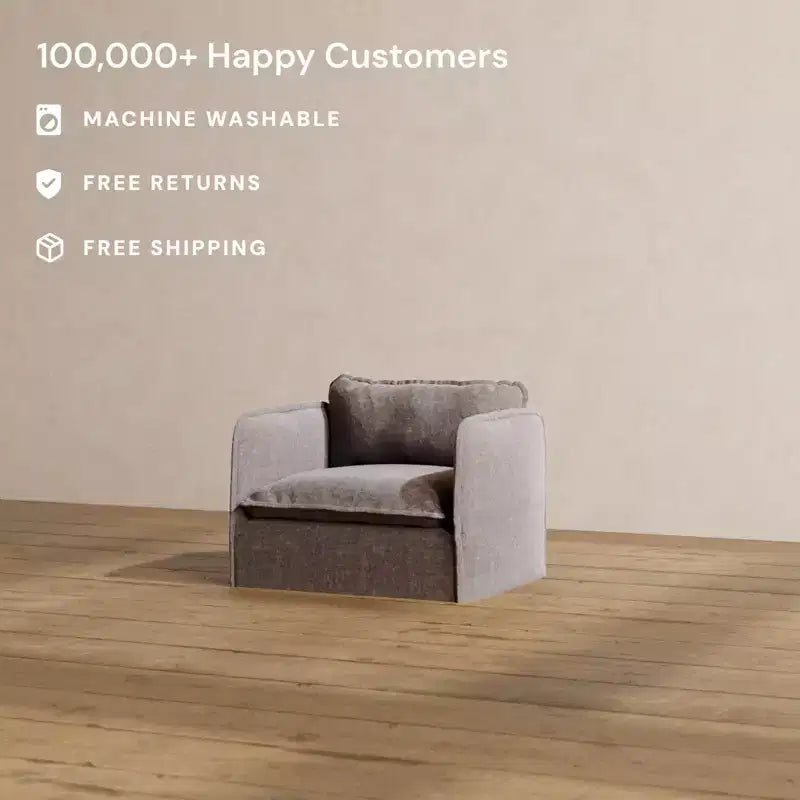 Anabei Modular Washable Armchair | Memorix+ Seat & Contour Pillow