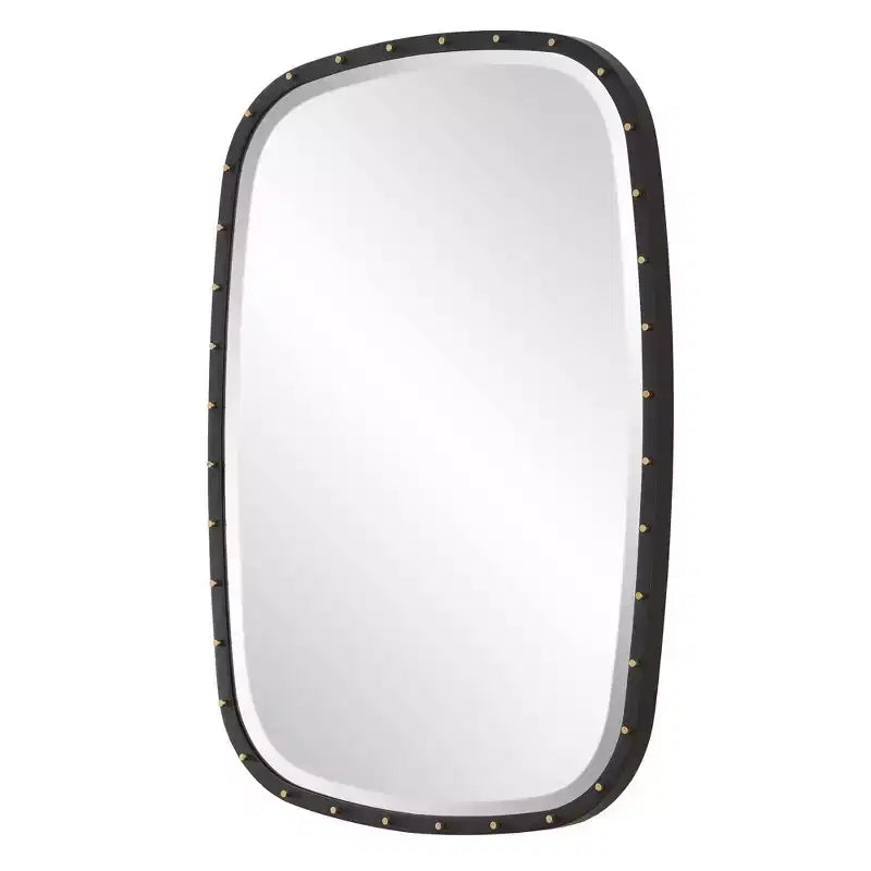 Uttermost Benedo Black 26 x 36 Rectangular Wall Mirror