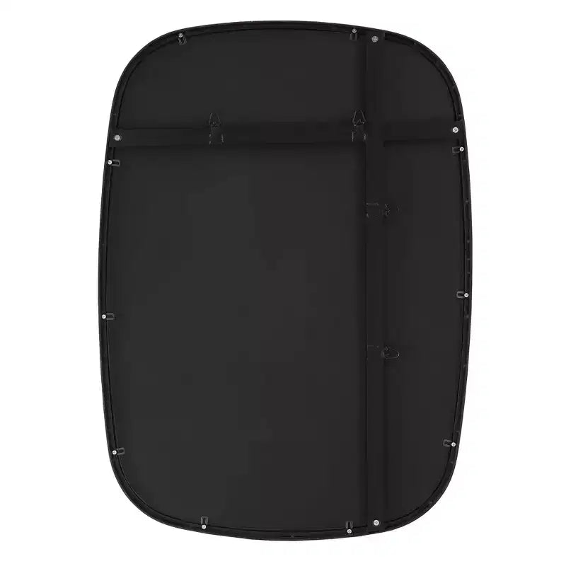Uttermost Benedo Black 26 x 36 Rectangular Wall Mirror