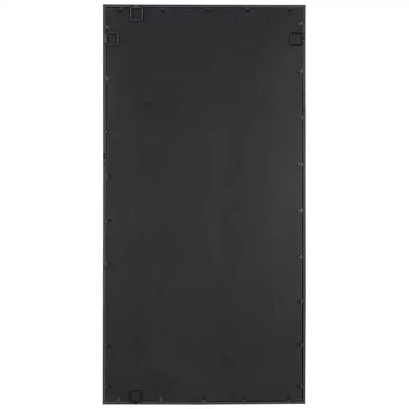 Uttermost Rousseau Wrought-Iron Black 30 x 60 Wall Mirror