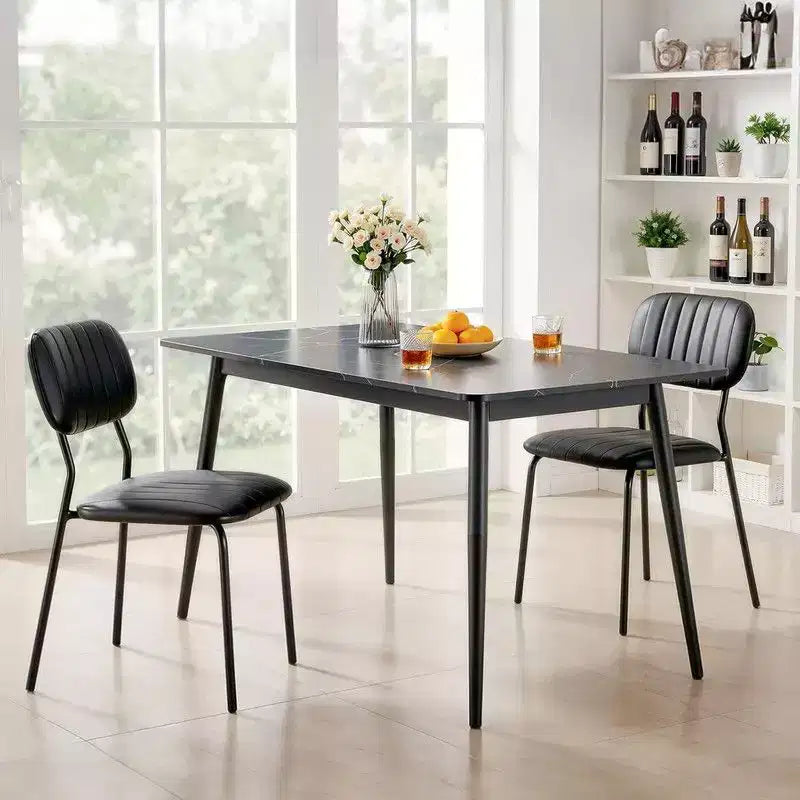 Karl Home Upholstered Stackable Chair (Set Of 2)