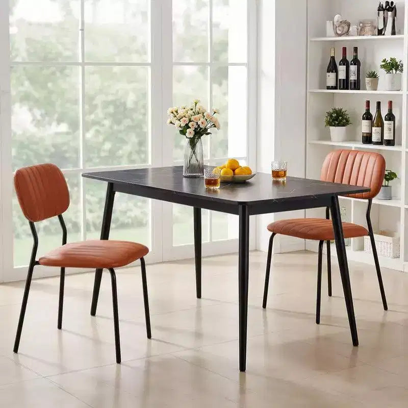 Karl Home Upholstered Stackable Chair (Set Of 2)
