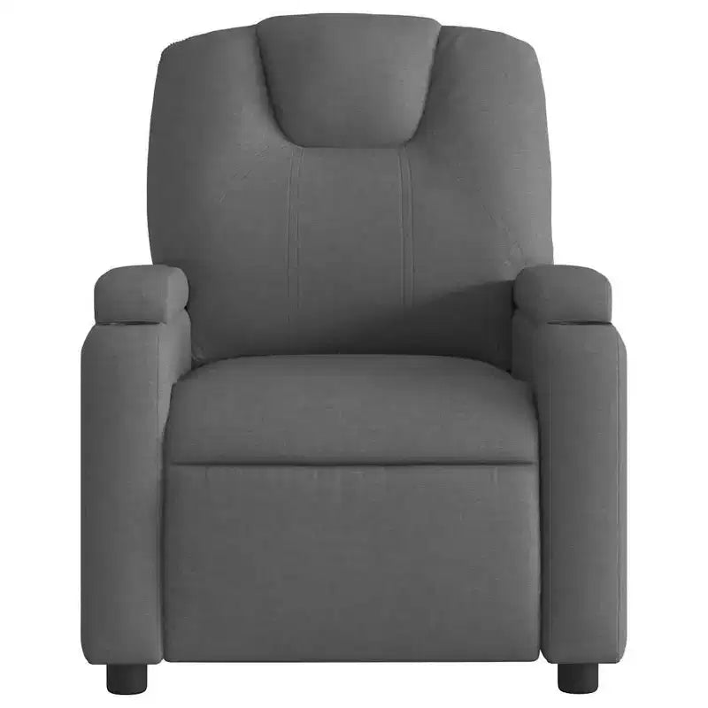 vidaXL Recliner Chair 100% Polyester, Metal, Plywood Single