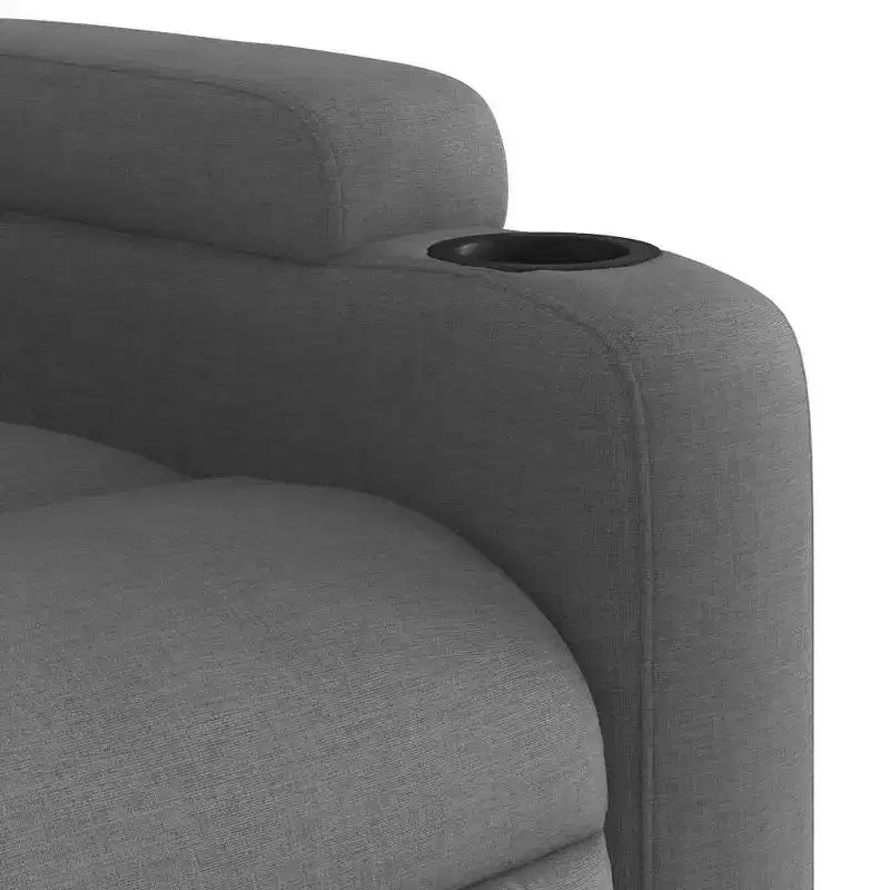vidaXL Recliner Chair 100% Polyester, Metal, Plywood Single