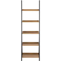 Isaac Iron/Wood Shelf - Natural/Black - SEI