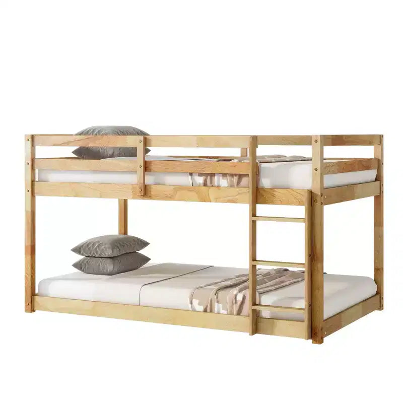 MAYEERTY Twin Bed Frame Under-Bed Storage Kid-Friendly Heavy-Duty Metal