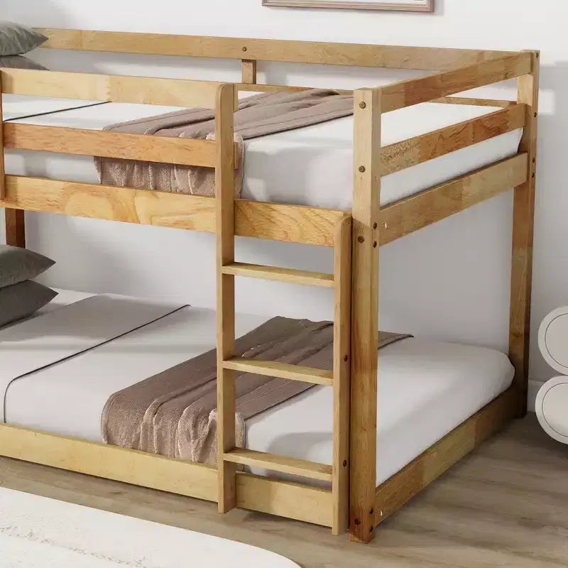 MAYEERTY Twin Bed Frame Under-Bed Storage Kid-Friendly Heavy-Duty Metal