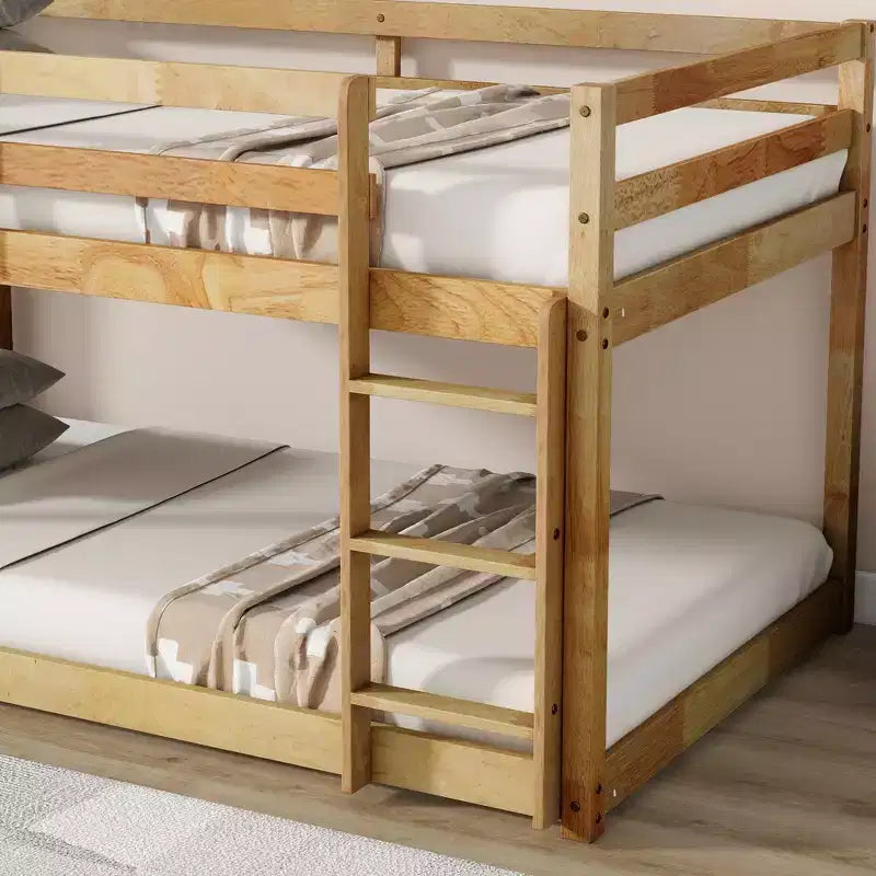 MAYEERTY Twin Bed Frame Under-Bed Storage Kid-Friendly Heavy-Duty Metal