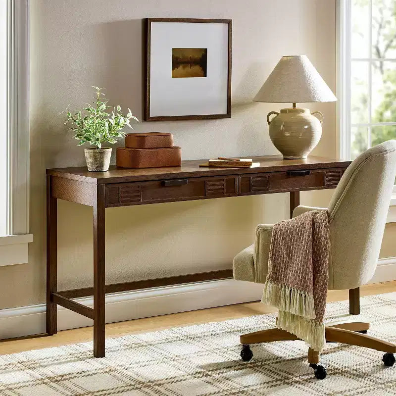 Dosinia 60" Desk Brown - Threshold™ designed with Studio McGee