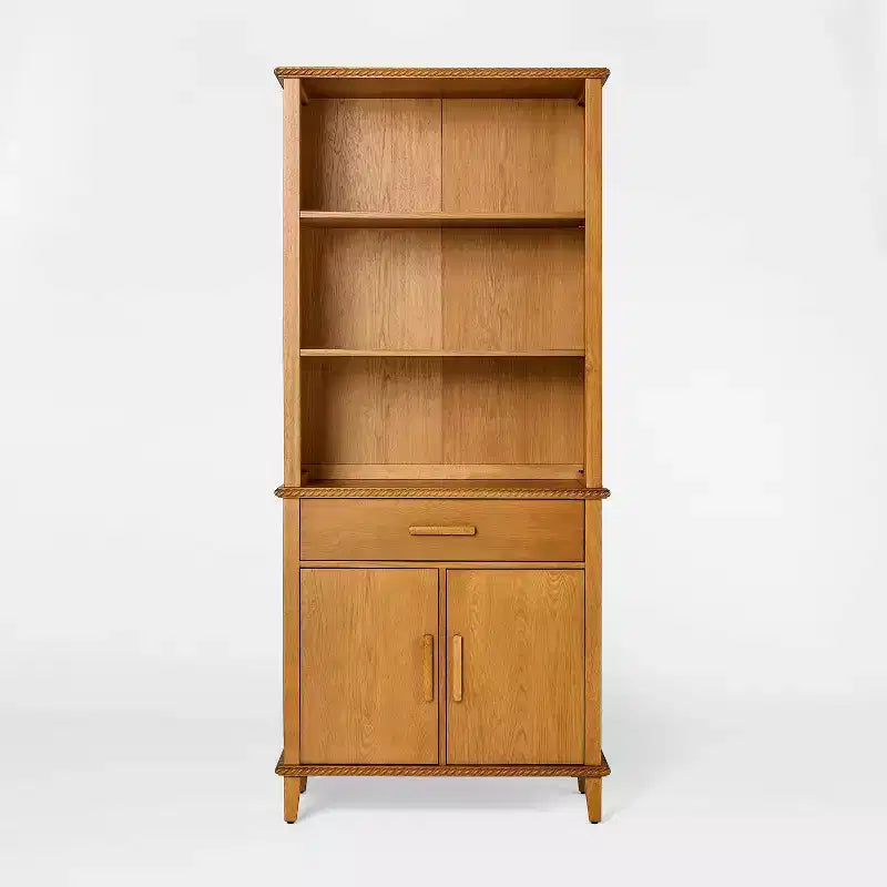 72" Azorella Bookshelf Oak Brown - Threshold™ designed with Studio McGee