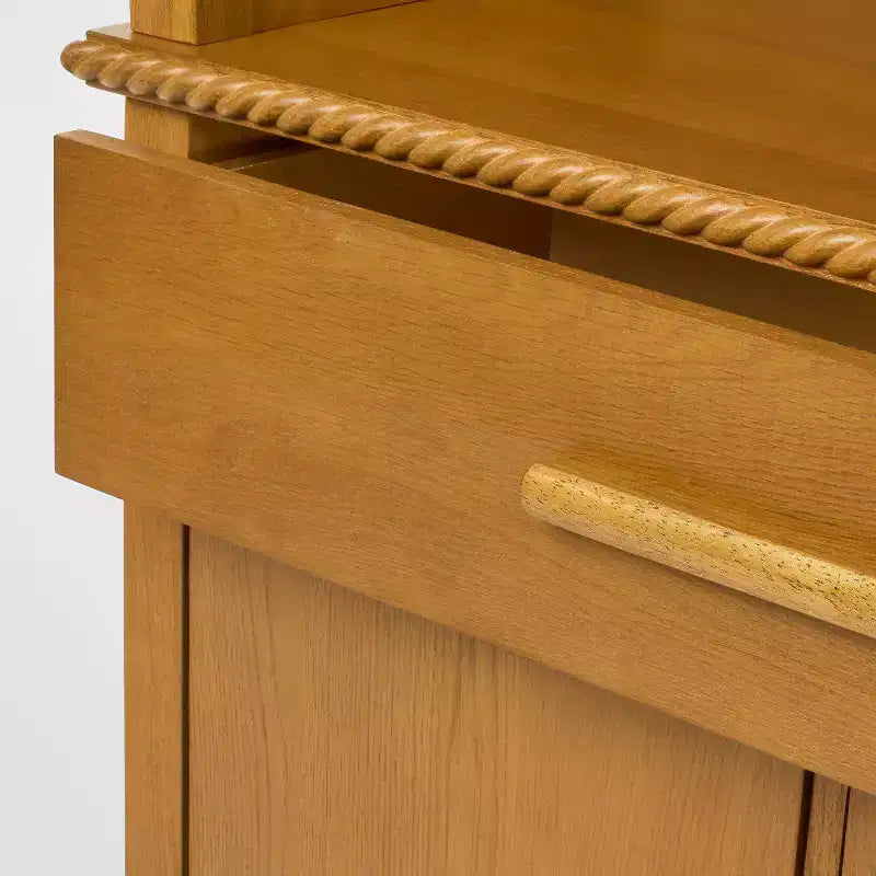 72" Azorella Bookshelf Oak Brown - Threshold™ designed with Studio McGee