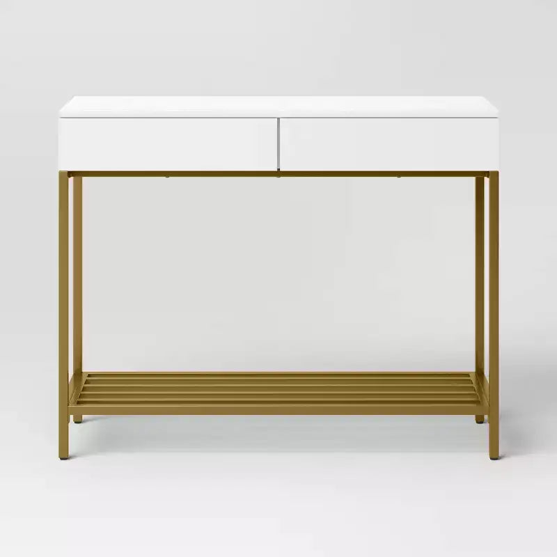 Loring Console Table White - Threshold™