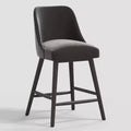 27 Geller Counter Height Barstool with Footrest Shiny Velvet - Threshold