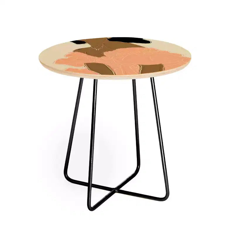 EELISE_NDRI Gushin Over You Side Table - Deny Designs