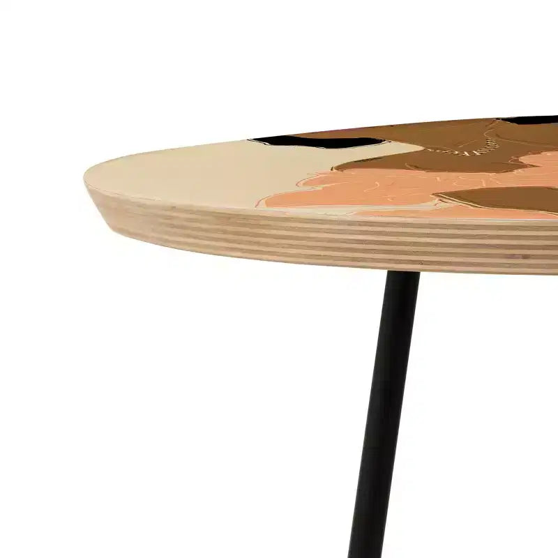 EELISE_NDRI Gushin Over You Side Table - Deny Designs