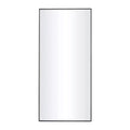 Wood Wall Rectangle Wall Mirror with Thin Frame - Olivia & May