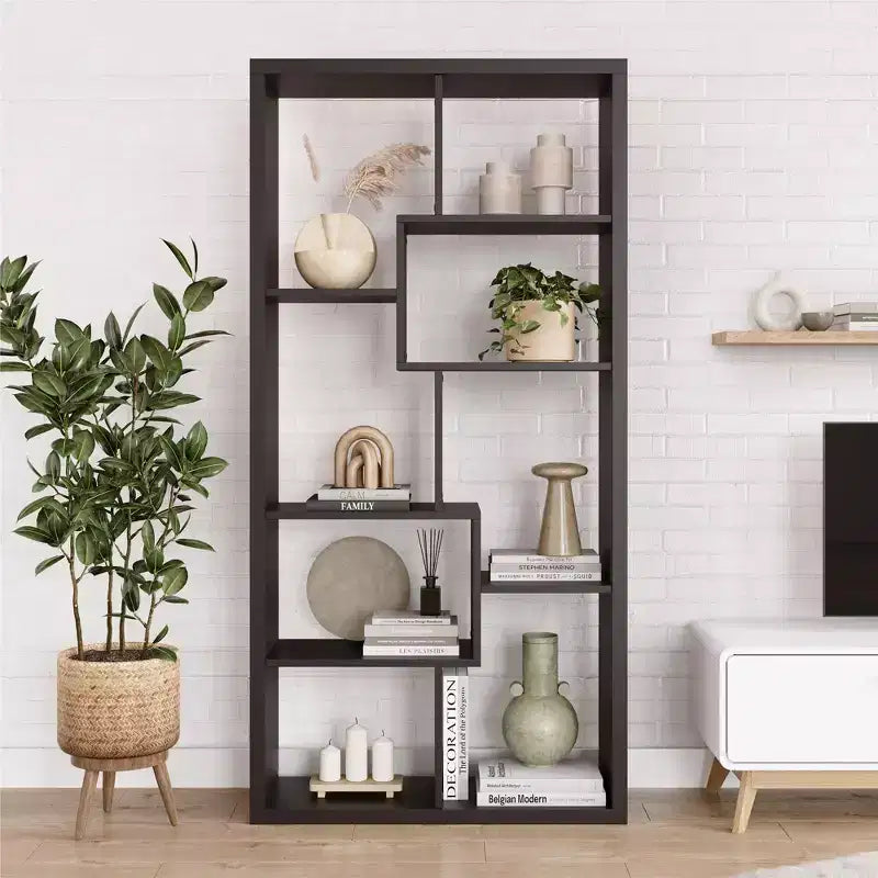 Ren Home Leva Scandinavian Tall Bookcase