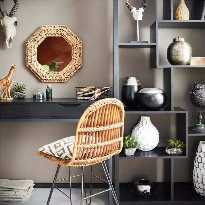 Ren Home Leva Scandinavian Tall Bookcase