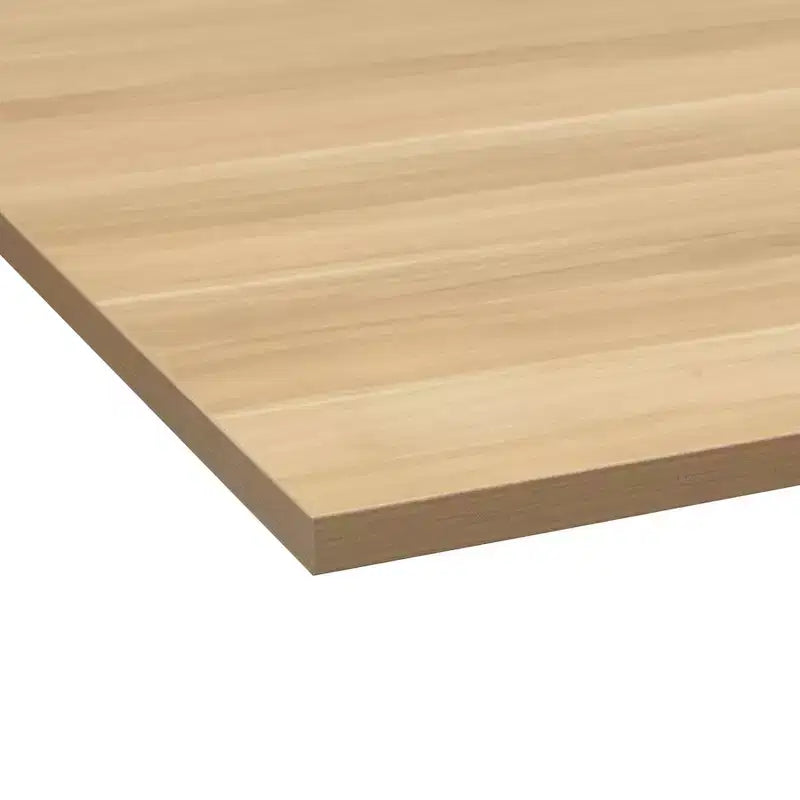Mount-It! Dual Motor Electric Black Sit-Stand Desk with Maple Tabletop