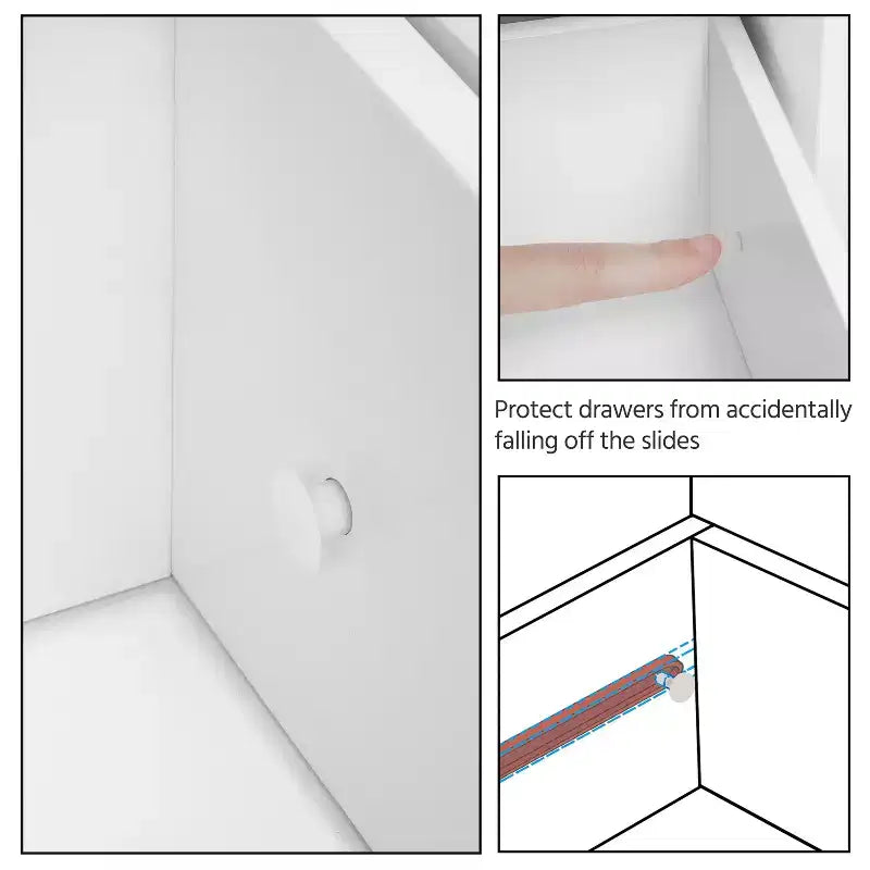 Yaheetech Free-Standing Floor Cabinet for Bathroom for Kitchen, Living Room