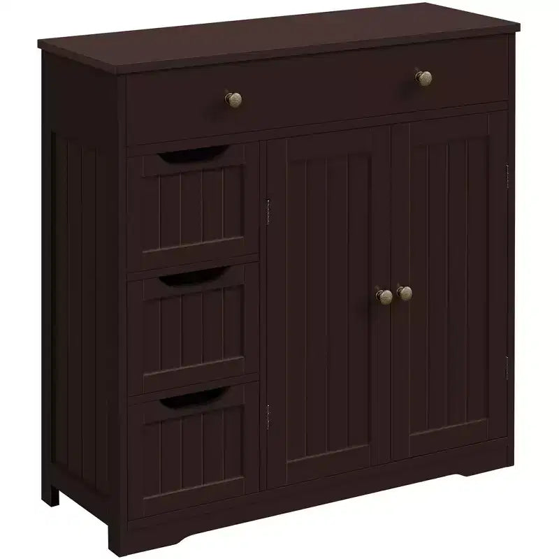 Yaheetech Free-Standing Floor Cabinet for Bathroom for Kitchen, Living Room