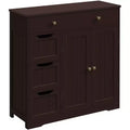 Yaheetech Free-Standing Floor Cabinet for Bathroom for Kitchen, Living Room