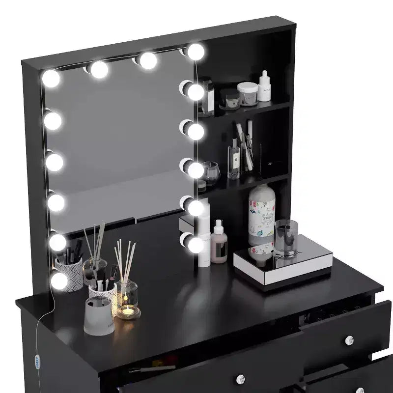 Coiffeuse avec miroir