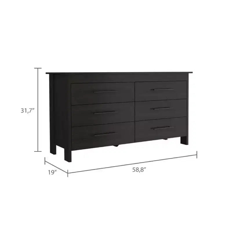 Meuble de rangement pour chambre à coucher, armoire de rangement moderne et minimaliste en bois massif foncé