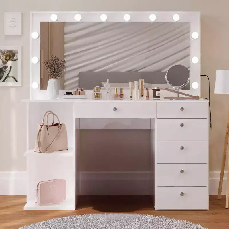 Coiffeuse lumineuse