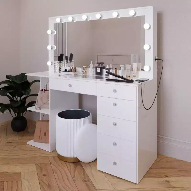Coiffeuse lumineuse