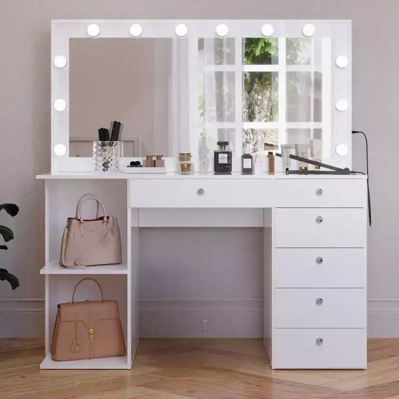 Coiffeuse lumineuse