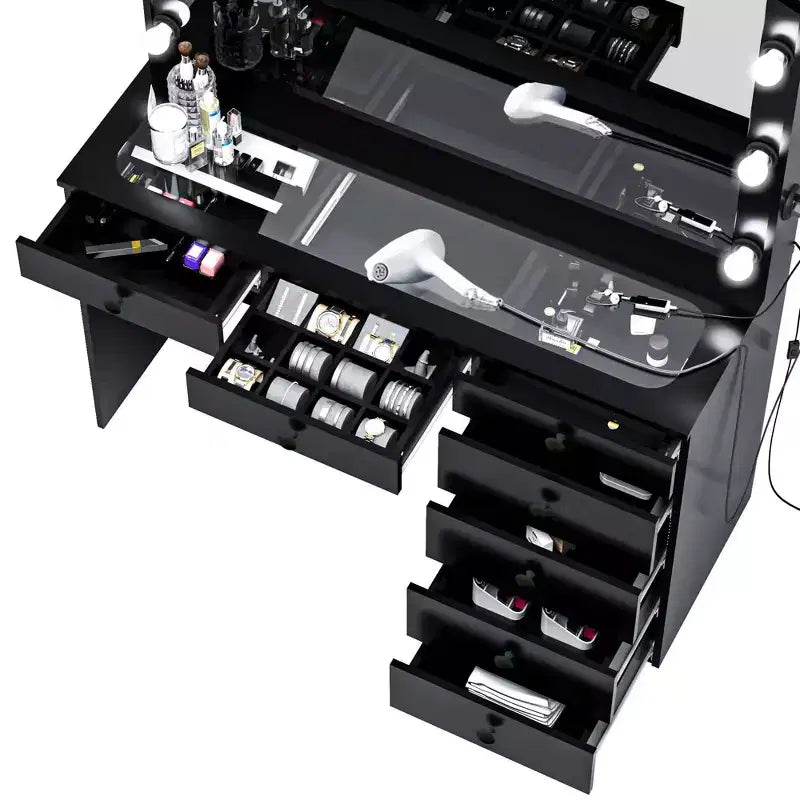 Coiffeuse lumineuse