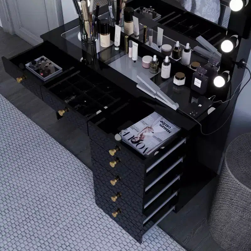 Coiffeuse lumineuse