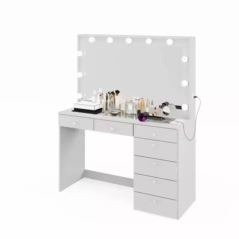 Coiffeuse lumineuse