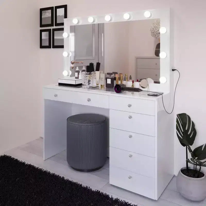 Coiffeuse lumineuse