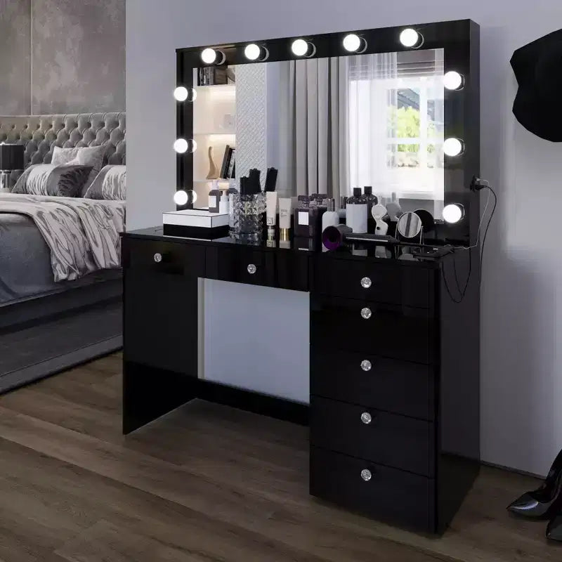 Coiffeuse lumineuse